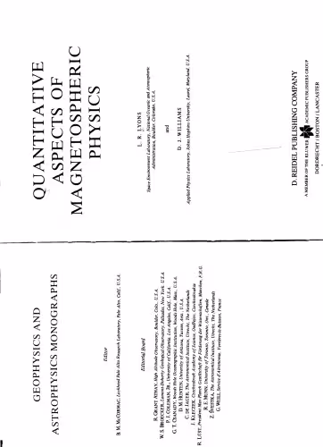 خرید و دانلود نسخه کامل کتاب Quantitative aspects of magnetospheric physics
