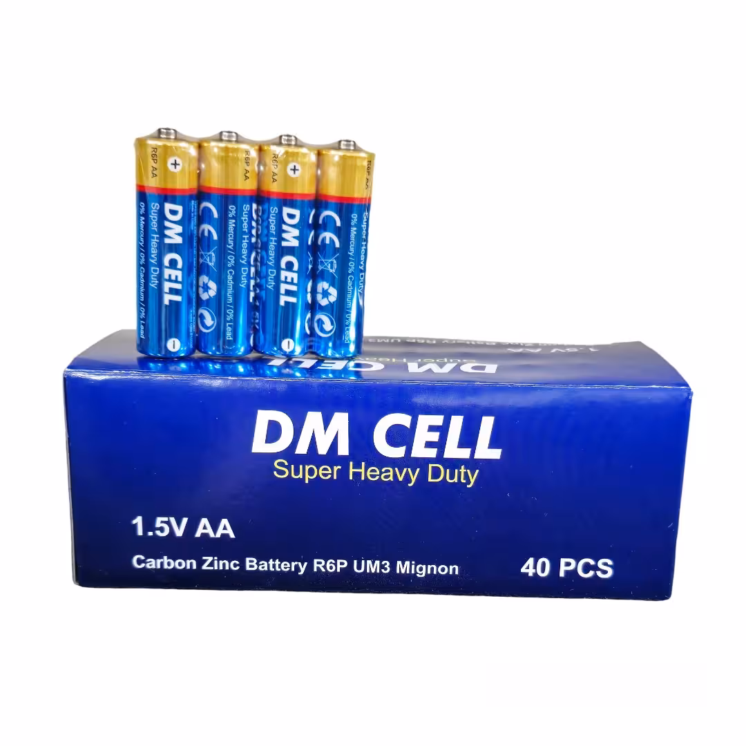 باتری قلم DM CELL بسته 40 عددی heavy duty