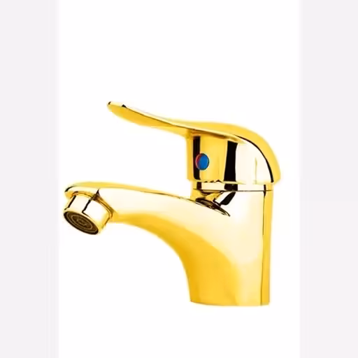 شیر روشویی مدل اردکی طلایی