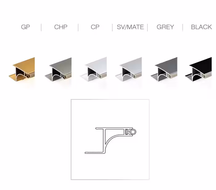دستگیره شاخه ای مخفی جهت یونیت هوایی ملونی کد 7062B