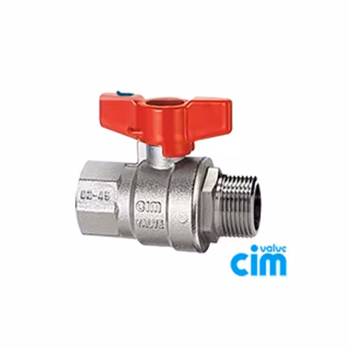 شیر توپی رو پیچ تو پیچ سیم ایتالیا سایز 1.2 301/16NPT-PN80