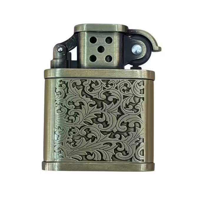 فندک مدل بنزینی آرورا طرح گلدار کد 761