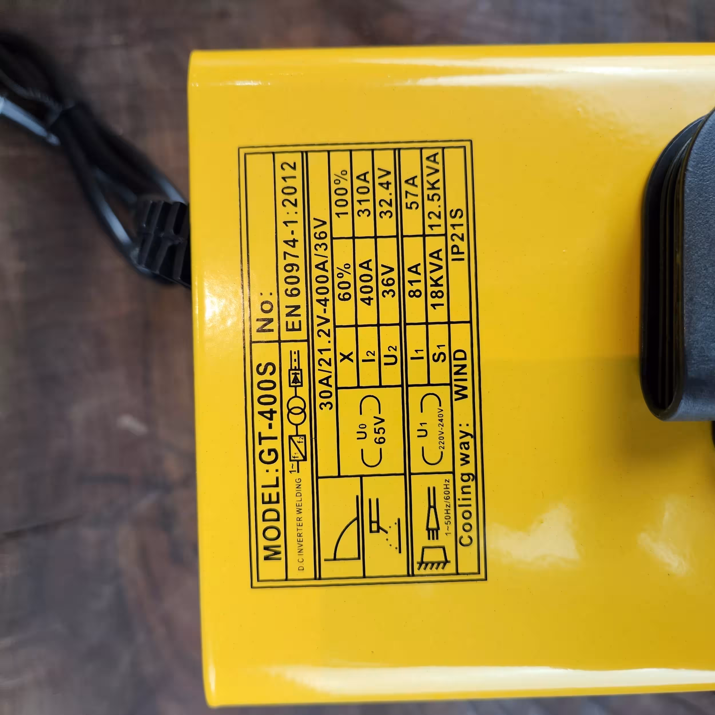 دستگاه جوشکاری 400 آمپر اینتیمکث کد GT-400S