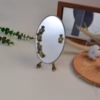 آینه هفت سین برنز در 3رنگ آینه پایه دار هفت سین آینه برنز آینه تک هفت سین آینه عید