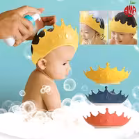 کلاه حمام سیلیکونی نوزاد طرح تاج