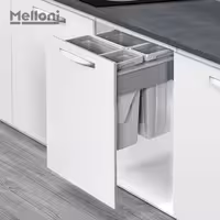 سطل 4 قلو ریلی ملونی 9124 - یراقینو فروش یراق آلات کابینت و درب