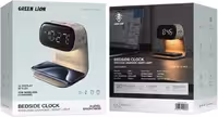 ساعت رومیزی و شارژر وایرلس گرین لاین Green Lion Bedside Clock Wireless Charger