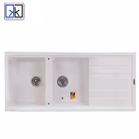 سینک ظرفشویی گرانیتی سولار مدل s39 سفید