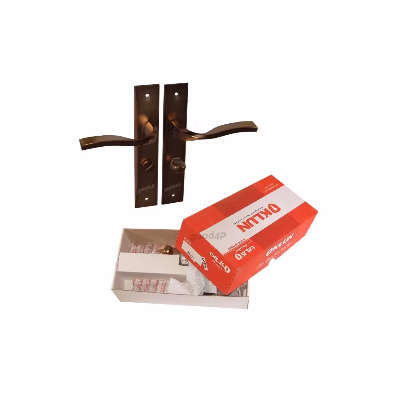 دستگیره پلاک سربی مدل 8823 سرویس چپ نسکافه ای ورونا کلون