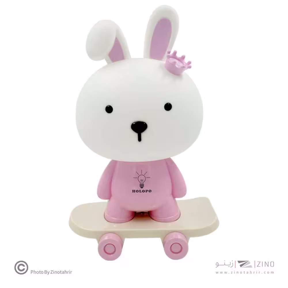 چراغ خواب فانتزی هولوپوخرگوش اسکیت