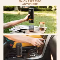 اسپرسو ساز قابل حمل و مسافرتی Icafilas travel espresso maker YJ04 ارسال از فارس