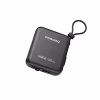 پاور بانک و مودم جیبی LTE پرودو مدل PD-PBFCH064 با ظرفیت 10000 میلی آمپر ساعت