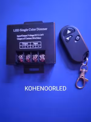 دیمر 30 آمپر با کنترل بدنه فلزی ورودی ولتاژ : 12-24 ولت