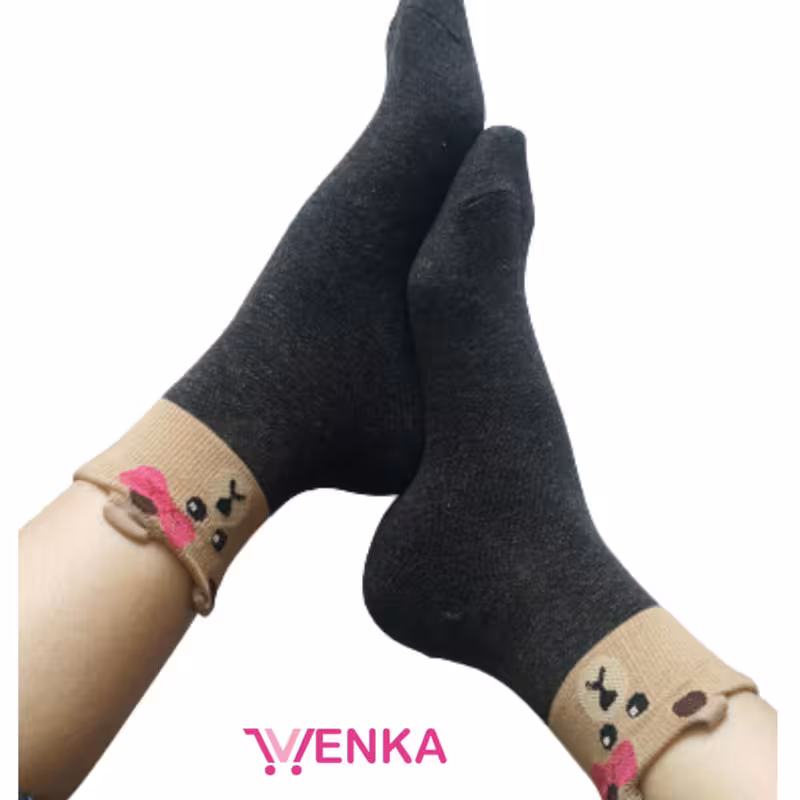 جوراب نیم ساق کد 00432