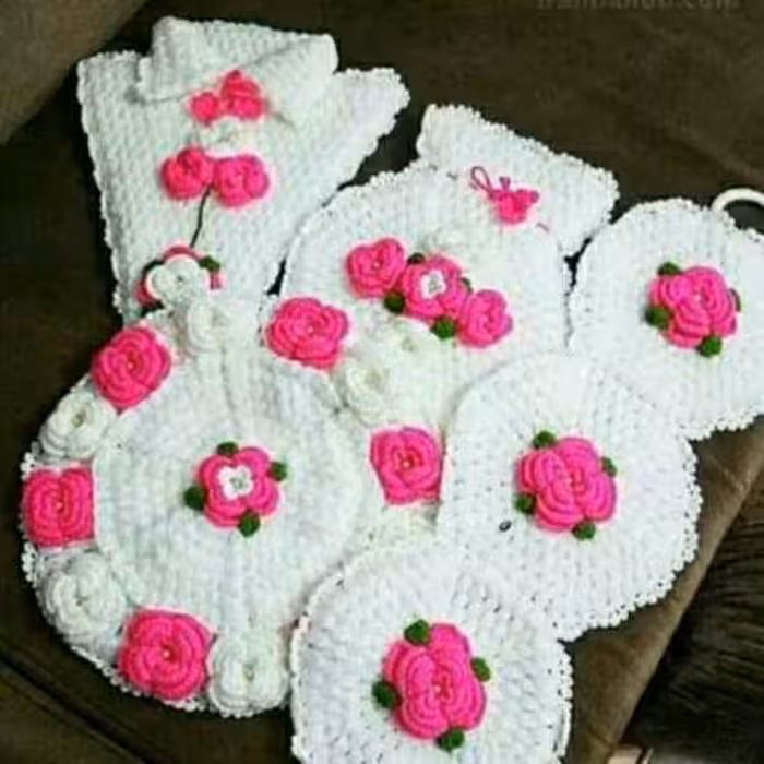 ست لیف عروس و داماد 3تکه 