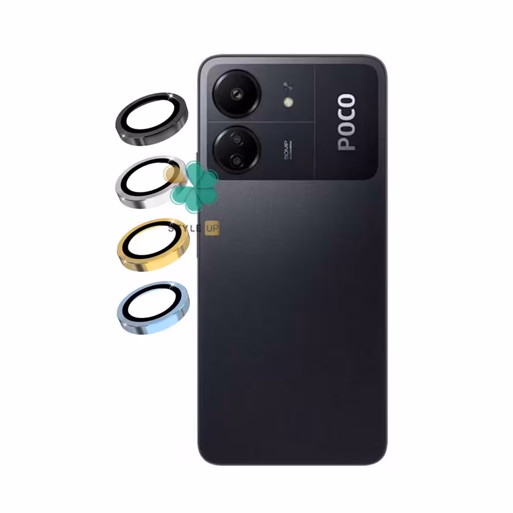 محافظ دوربین گوشی دور فلزی مناسب Xiaomi Poco C65