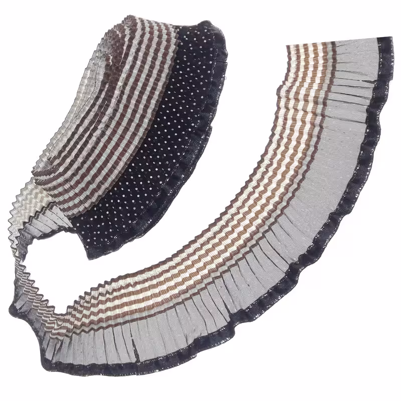 نوار یراق مدل پلیسه Y1398 طول 3 متر