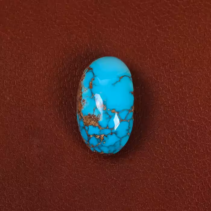 نگین فیروزه شجری کد 29577 - جواهری مشاهیر