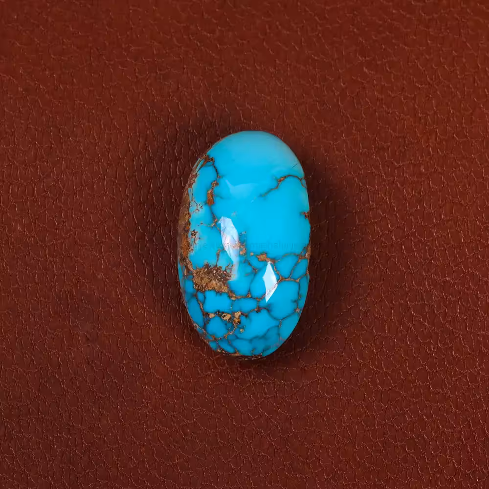 نگین فیروزه شجری کد 29577 - جواهری مشاهیر