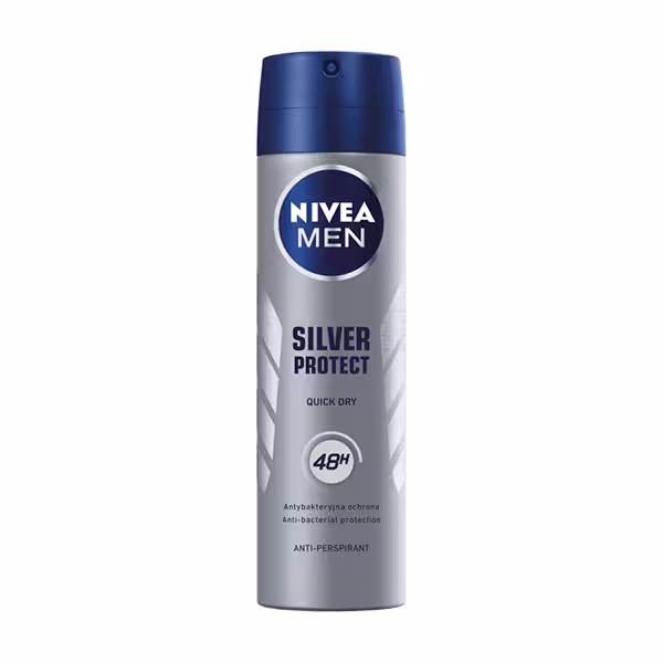 اسپری ضدتعریق نیوآ مدل Silver protect مناسب آقایان 150ml