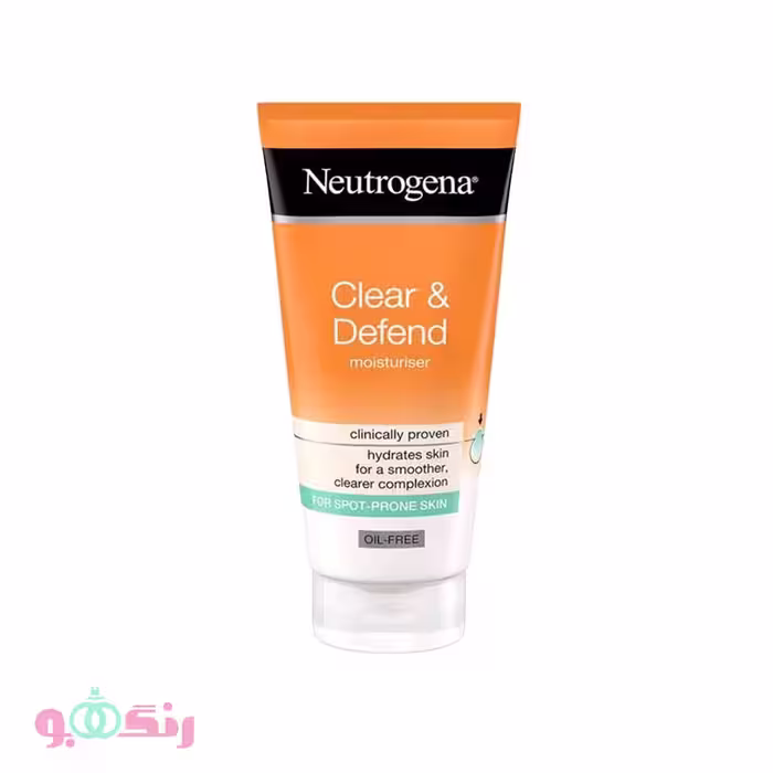 کرم مرطوب کننده نیتروژینا Neutrogena مدل ضدجوش Clear & Defend حجم 50 میلی لیتر