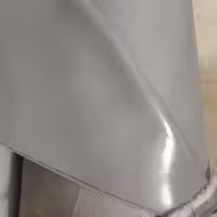 برزنت کانتینری   دو رو  درجه یک ضد آب رنگ طوسی 20*9
