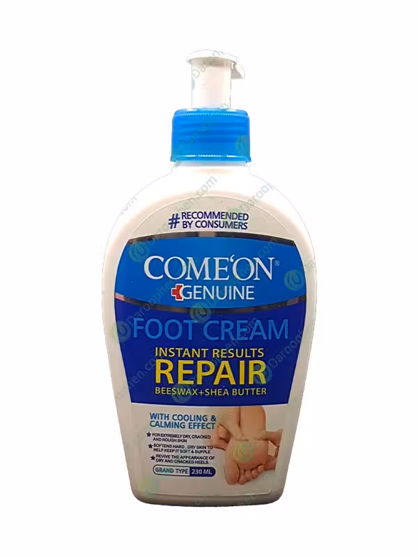 کرم ضد ترک پا کامان 230 میلی لیتر – Comeon Foot Cream 230 ml