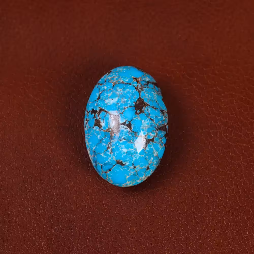 نگین فیروزه شجری کد 29545 - جواهری مشاهیر