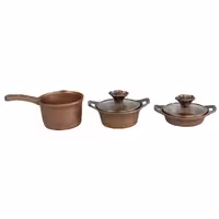 سرویس قابلمه 5 پارچه چدن گرانیتی کودک پیلو (Pilau)