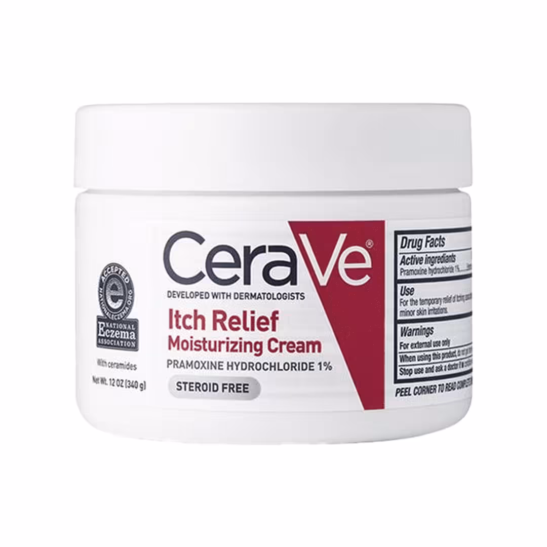 کرم مرطوب کننده تسکین‌دهنده خارش سراوی 340 گرم CeraVe Itch Relief Moisturizing Cream