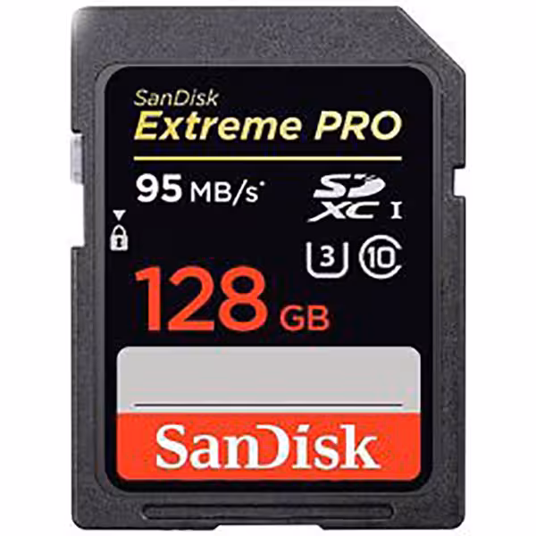 کارت حافظه SDHC سن دیسک مدل Extreme Pro سرعت 95M ظرفیت 128 گیگابایت - فروشگاه اینترنتی پروتاچ