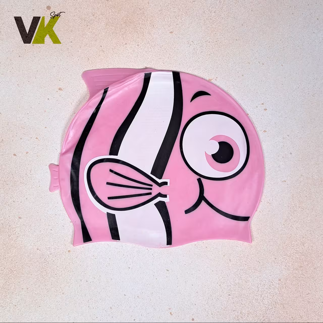 کلاه شنا بچه گانه  مدل ماهی صورتی قبل از ثبت سفارش موجودی بگیرید