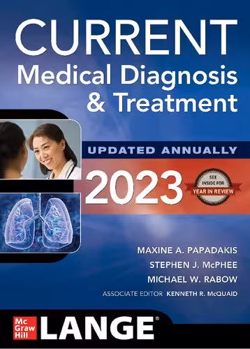 خرید و دانلود نسخه کامل کتاب CURRENT Medical Diagnosis and Treatment 2023 (True Completed PDF)