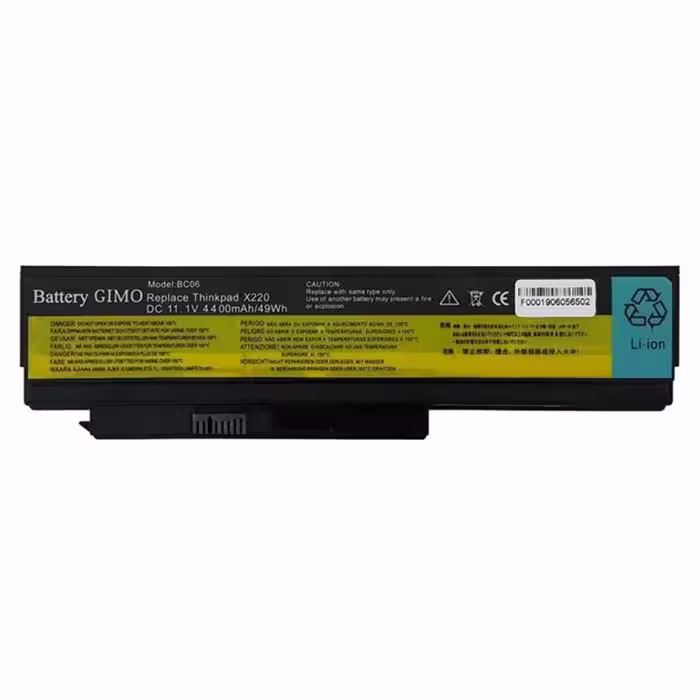 باتری لپ تاپ لنوو BC06 برای لپ تاپ لنوو ThinkPad X220I 42T4865