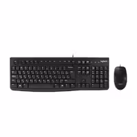 کیبورد و ماوس باسیم لاجیتک | Logitech MK120 با حروف فارسی