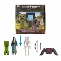 پک 4 تایی اکشن فیگورهای Minecraft به همراه اکسسوری