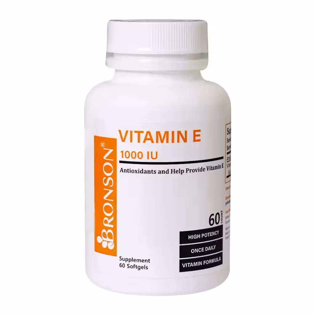 ویتامین ای برونسون 1000 واحد برونسون 30 عددی