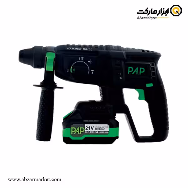 دریل بتن کن شارژی پی ای پی 3 کیلویی براشلس 21 ولت مدل BRH-253