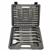 مجموعه 17 عددی مته و قلم باس