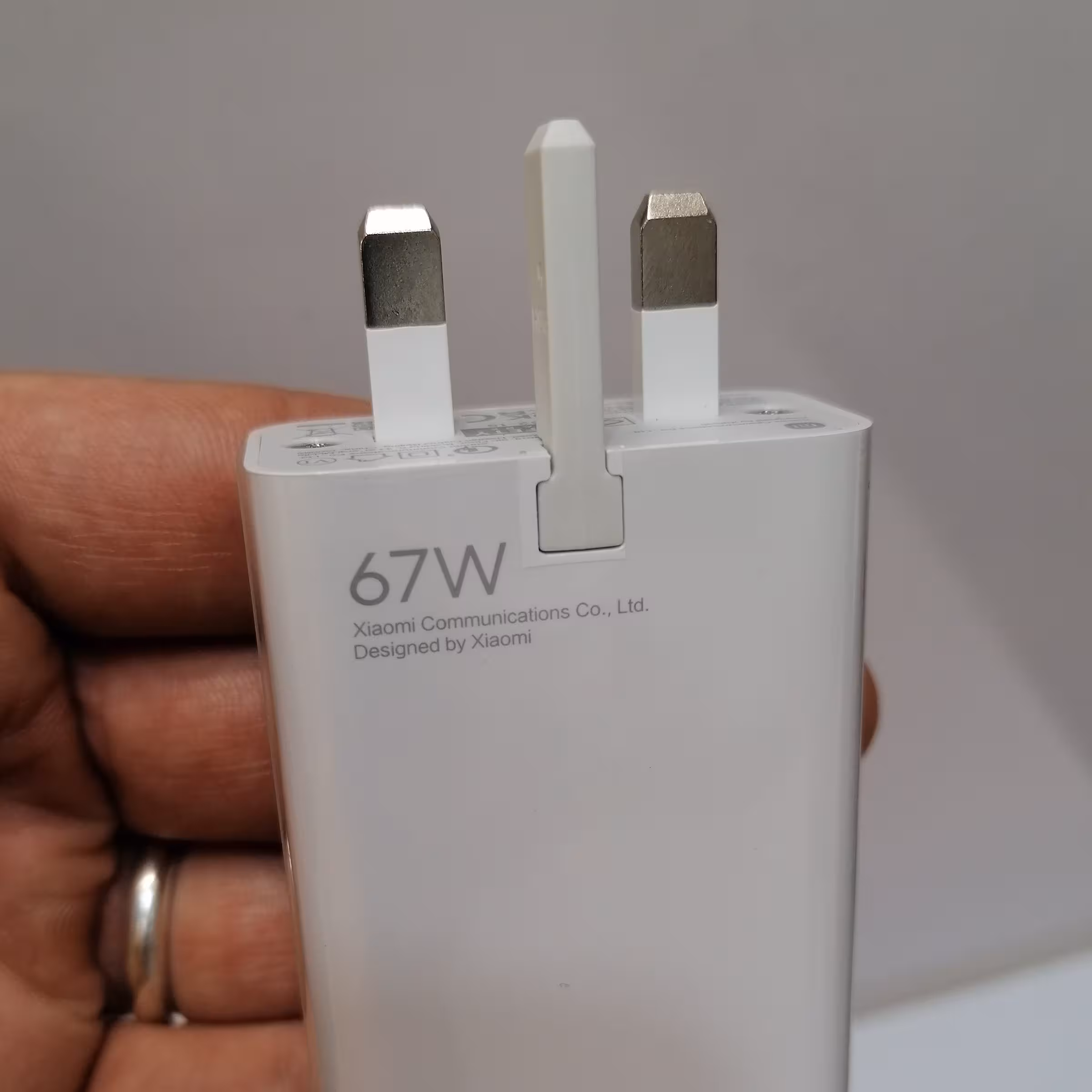 شارژر اورجینال 67 وات سر کارتنی