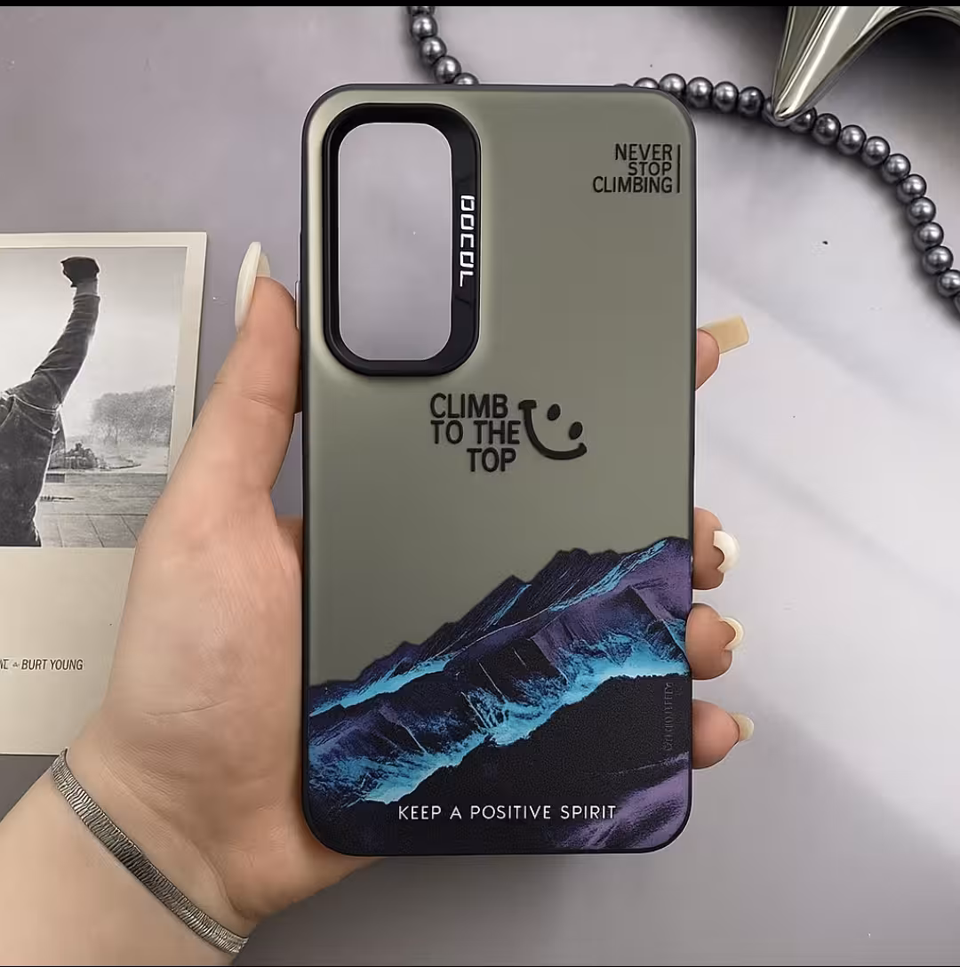 قاب طرح دار سامسونگ S24Fe طرح The North Face