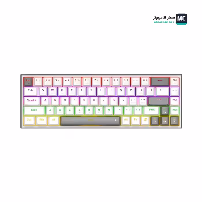 خرید کیبورد بی سیم مکانیکال ردراگون LENA (FIZZ) PRO K705 WG RGB