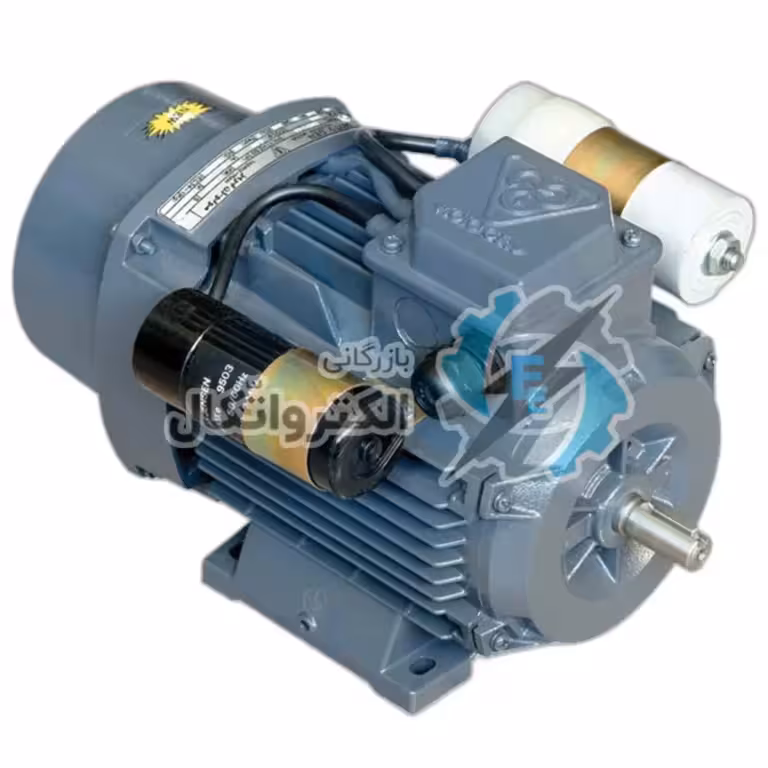الکتروموتور تک فاز موتوژن 3000 دور 1/5 کیلووات 2 اسب
