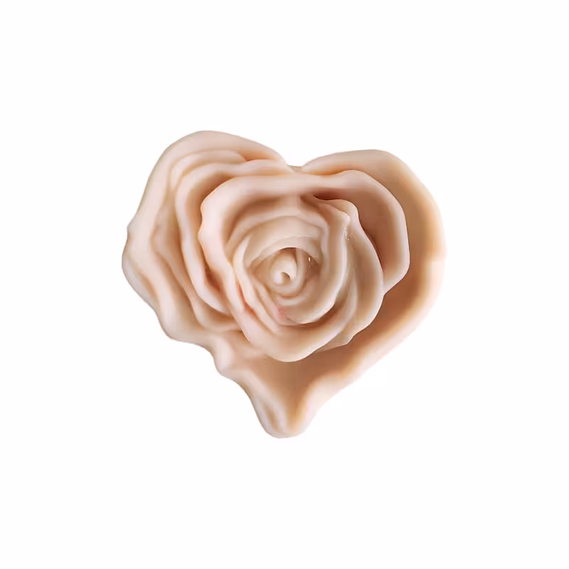 قالب سیلیکونی قلب رزی 2 سانت
