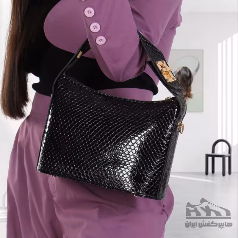 کیف زنانه دستی پوست ماری