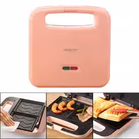 ساندویچ ساز (اسنک ساز) صورتی فانتزی برند SHUONING مدل SH-119S