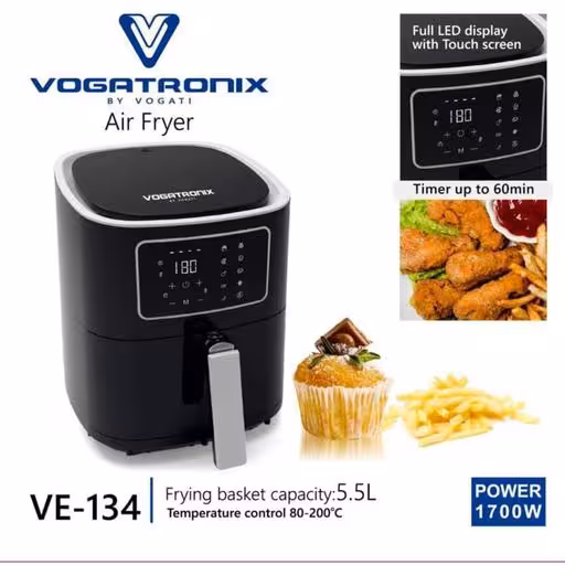 سرخ کن بدون روغن دیجیتالی وگاترونیکس مدل VE-134