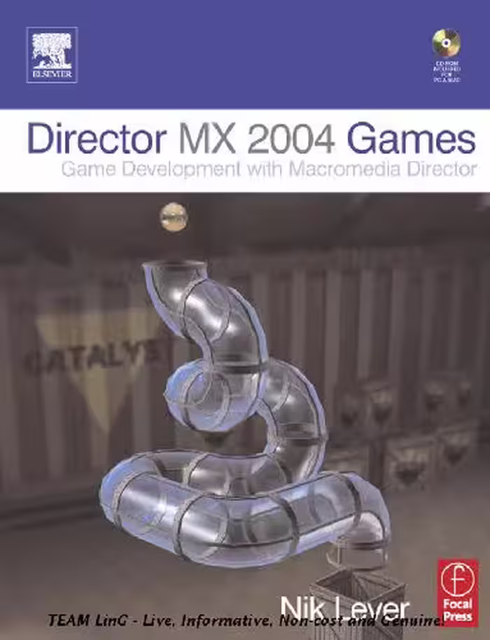 خرید و دانلود نسخه کامل کتاب Director MX 2004 Games Game Development With Director