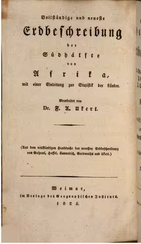 خرید و دانلود نسخه کامل کتاب Vollständiges Handbuch der neuesten Erdbeschreibung