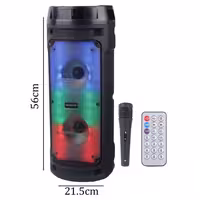 اسپیکر چمدانی بلوتوثی سینگ ای ZQS6210W   میکروفون و ریموت کنترل